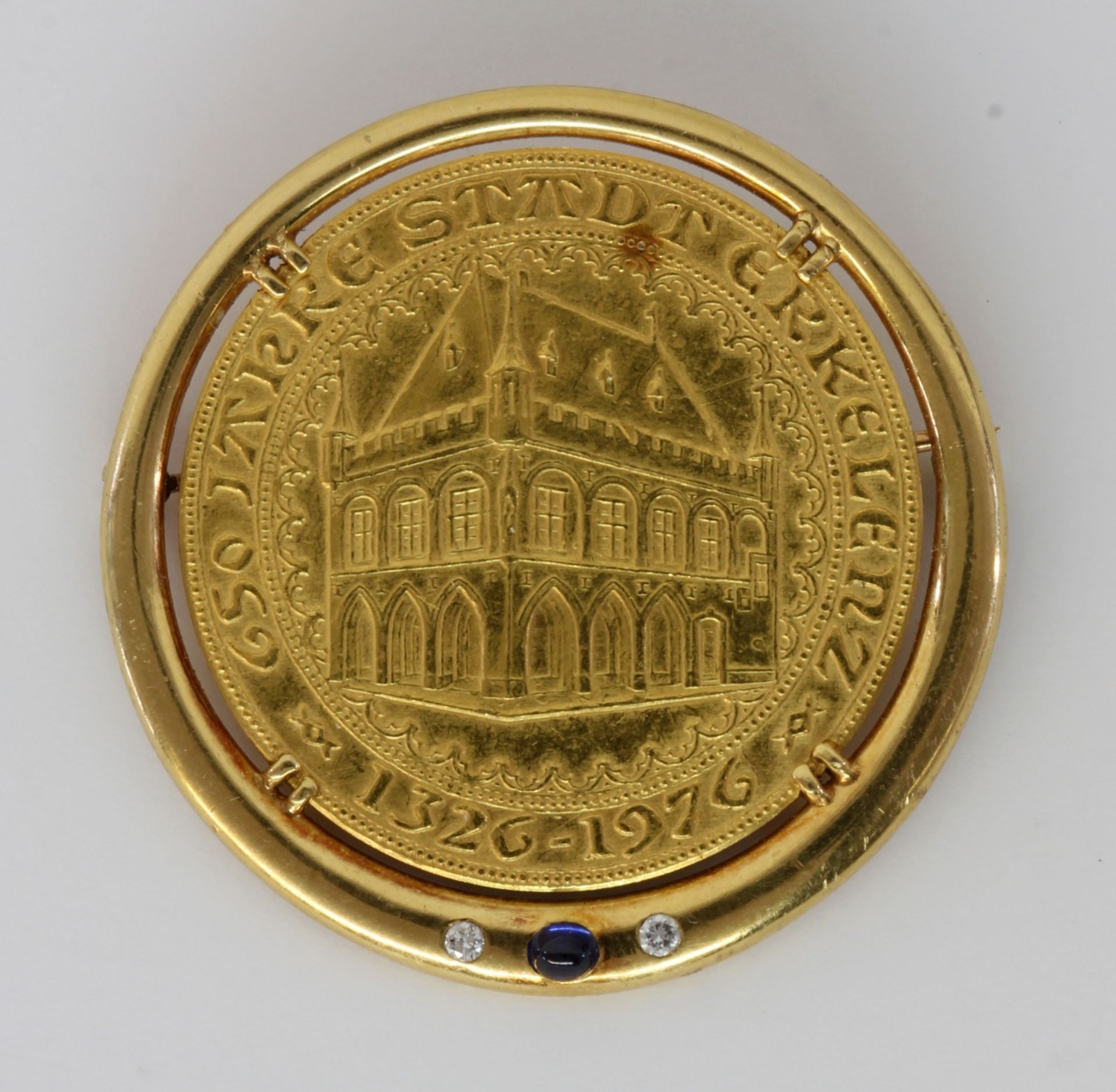 GEDENKMEDAILLE "650 Jahre Stadt