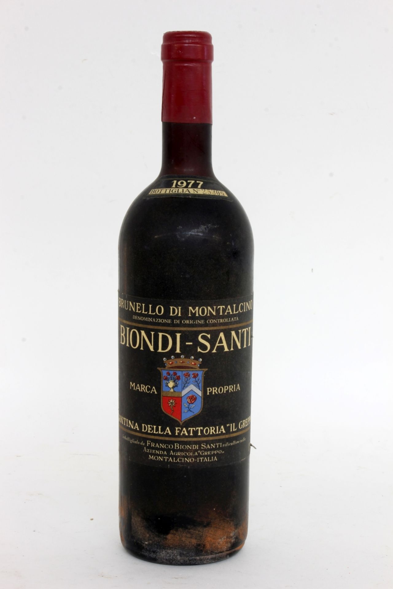 BIONDI-SANTI 1977 Brunello di - Bild 2 aus 2