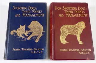 Sporting Dogs and Non Sporting Dogs by Frank Townsend Burton 'Their Points & Management'