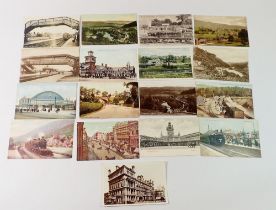 A group of postcards railway stations (a.17)