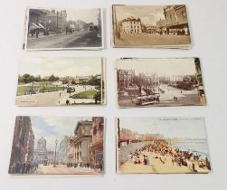 A group of postcards Lancashire (a.54)