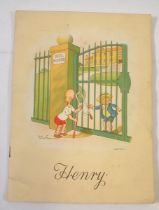 A Wix & Sons Ltd 'Henry' set of cigarette cards in original album