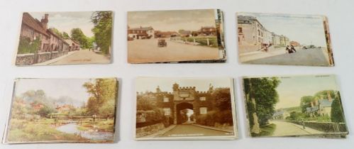 A group of postcards Surrey and Sussex (a.72)