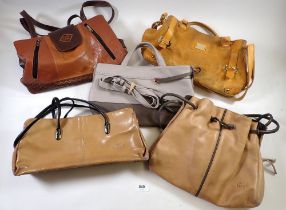 A Radley handbag and four other bags