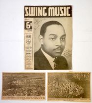 A Swing Music magazine signed by Fats Waller 'Do me a favour, marry me'