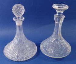 Two ships decanters