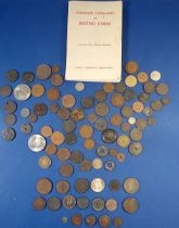 A miscellaneous collection of 19th-21st century coins to include William IV half penny 1837,Louis