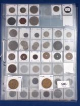 A quantity of 19th and 20th century European coins including some silver content, Belgium,