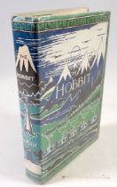 The Hobbit or There and Back Again by J R R Tolkien, Houghton Mifflin Company, Boston, The Riverside