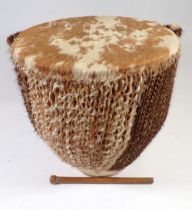 A Kenyan skin drum