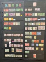 Trinidad and Tobago collection of imperforate & perforate stamps, QV-QEII, both mint & used in Black