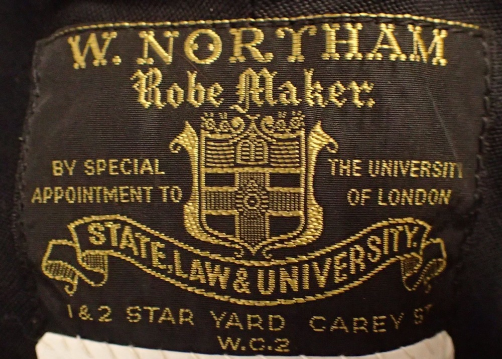 Two Northern Robe makers graduation gowns together with a Bentley and Simon New York example - Image 4 of 4