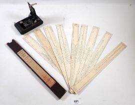 A set of Polytechnic scales by Cassell & Co, cased and a Vest camera, Model B