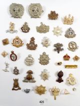 A box of cap badges