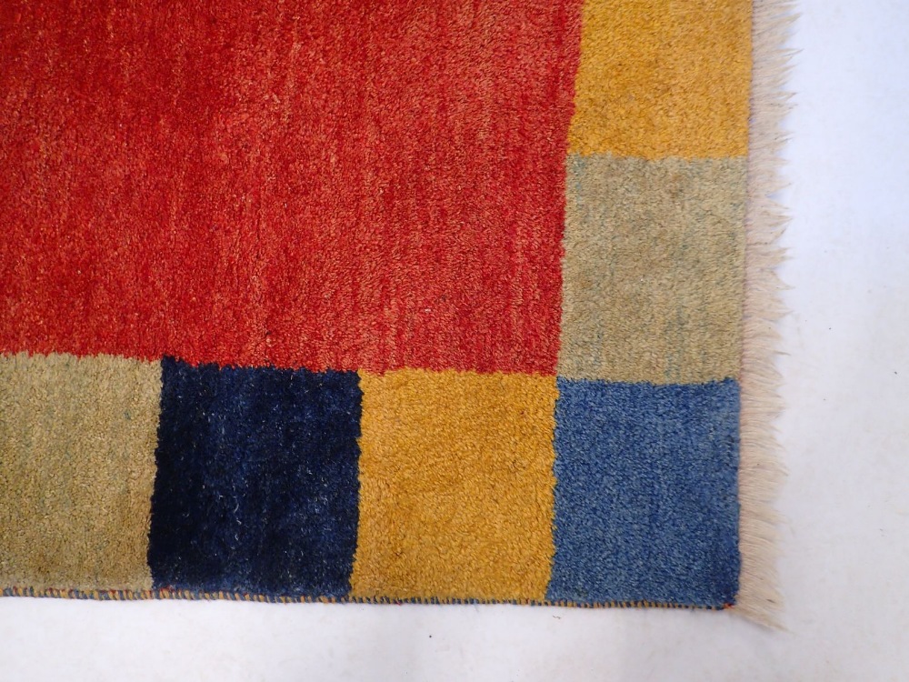 A geometric coloured rug 186 x 142cm - Image 3 of 3