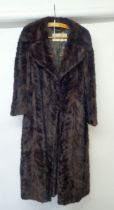 A Miller of Westminster vintage mink coat