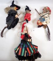 Four various model witches