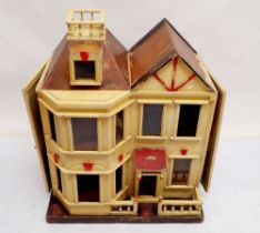 A G & J Lines dolls house, No 18 circa 1900