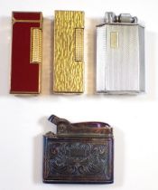 Two Dunhill lighters and two others