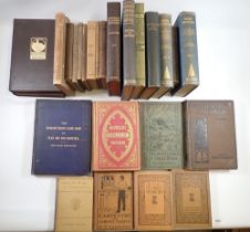 A group of books on architecture and buiding