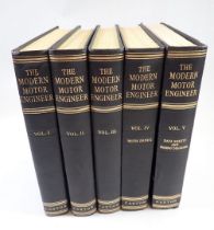 The Modern Motor Engineer, Arthur W Judge, five volumes published by Caxton 1954