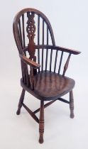 A 19th century Windsor child's chair