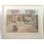 A Russell Flint limited edition print 'Awkward Encounter' signed in pencil with original receipt