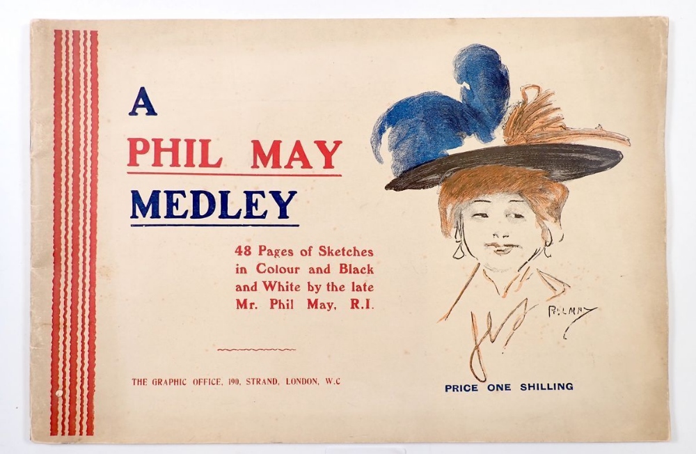 A Phil May Medley, 48 sketches from The Graphic 1903