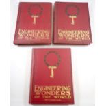 Engineering Wonders of the World by Archibald Williams, three volumes
