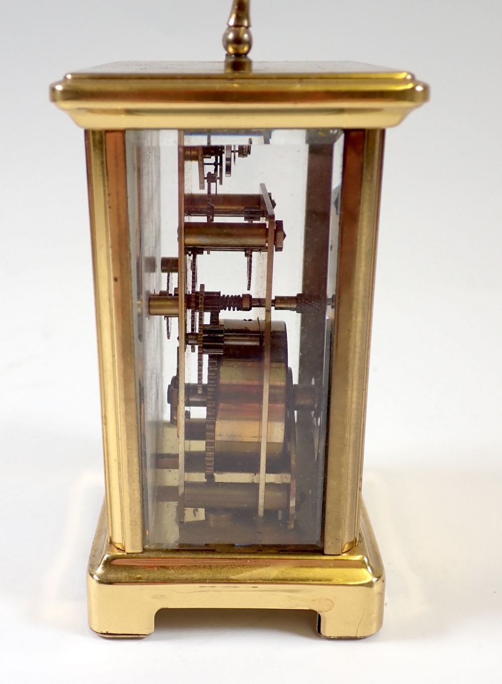 A Bayard eight day French brass carriage clock, 11.5cm tall - Image 2 of 3