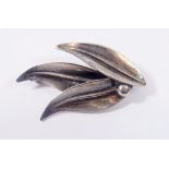 A Dutch silver brooch by Niels Eric From