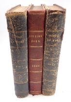 Two volumes Sunday at Home 1864 and 1865 plus Leisure Hour 1866