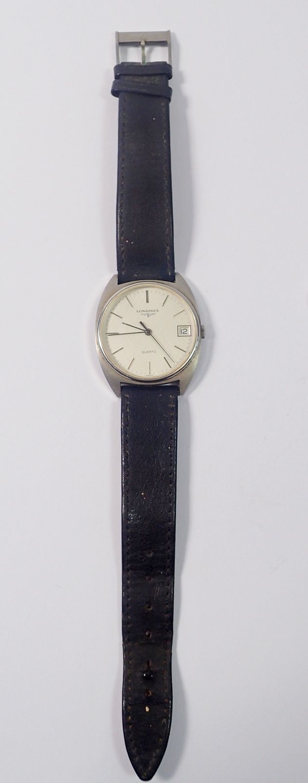 A Longines vintage quartz gentlemen's wrist watch - Bild 2 aus 3