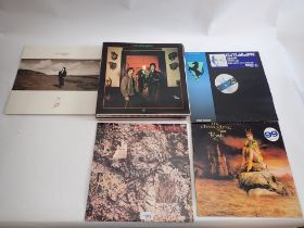 A group of vinyl records including punk and dance - Sex Pistols, The Velvet Underground, Gary