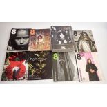 Twenty '8' photo magazines, no longer published - a complete run, volumes 1 to 5