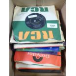 A quantity of old singles including Cliff Richard, Cilla Black etc.