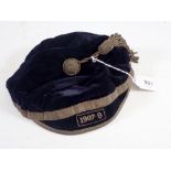 An Edwardian school cap by Christy's London 1907-8