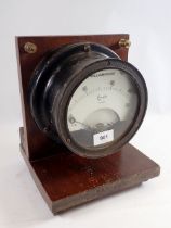 A Milliamperes meter by Champton, 22cm wide