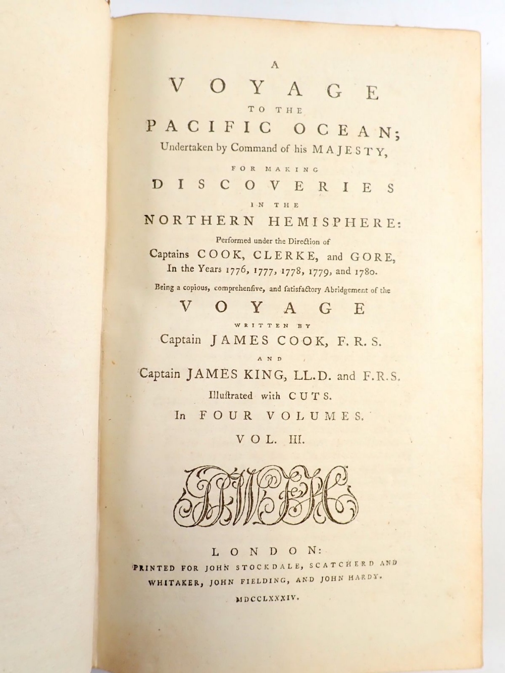 A Voyage to the Pacific Ocean by Captain James Cook published 1784, Vols 1 & 3 - Bild 5 aus 6