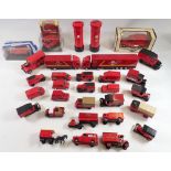 A group of Royal Mail vehicles including Corgi, Vanguards, Days Gone etc. some boxed plus two Post