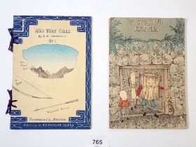 Hasegawa (Takejiro) Chamberlain Basil Hall - Aino Fairy Tales No 1 with colour woodblock illustrated