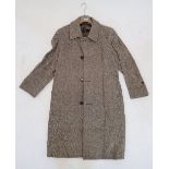 A vintage tweed men's coat by Rodex of London, label says 38 reg, chest measures 44"