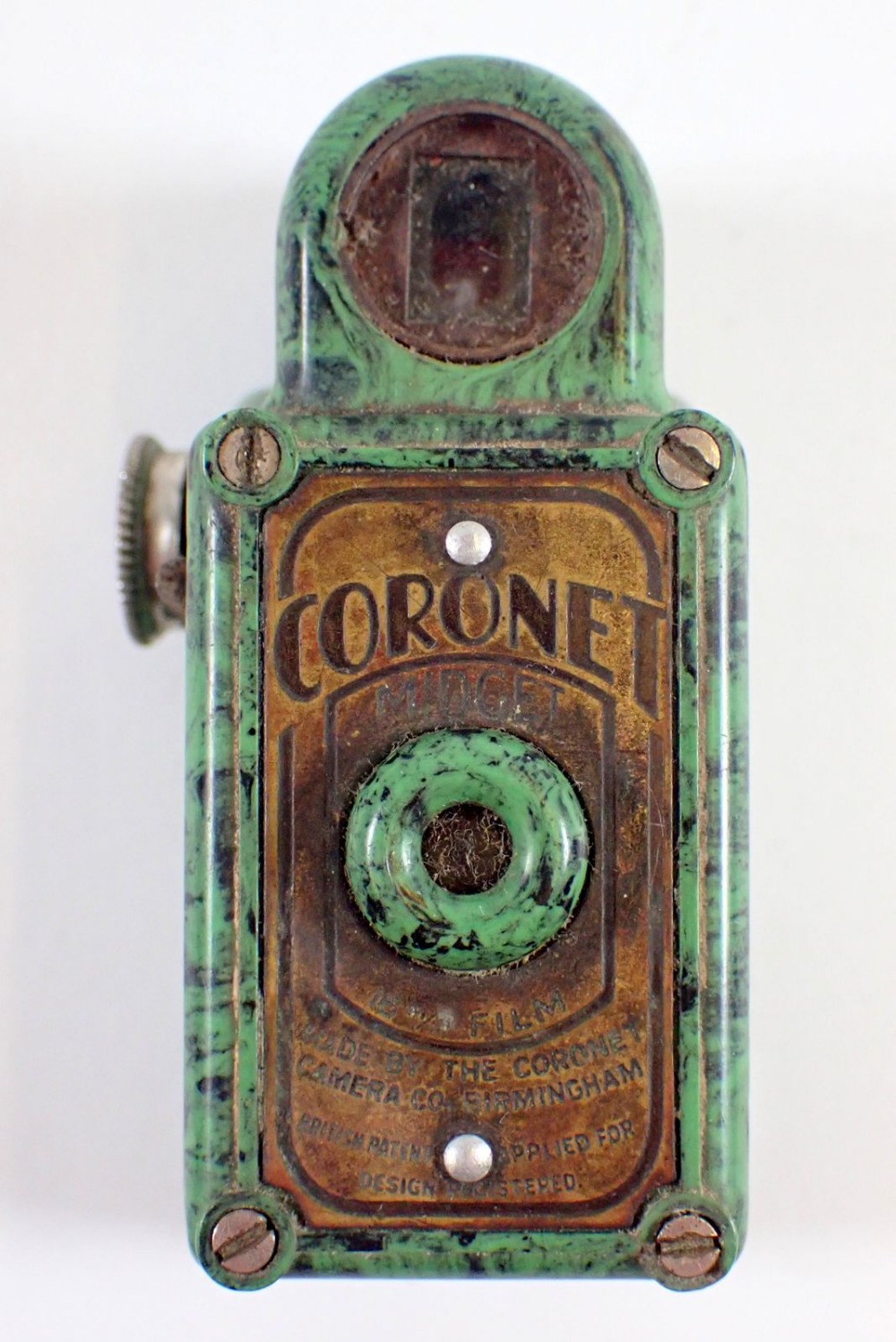 A Coronet Midget Bakelite camera