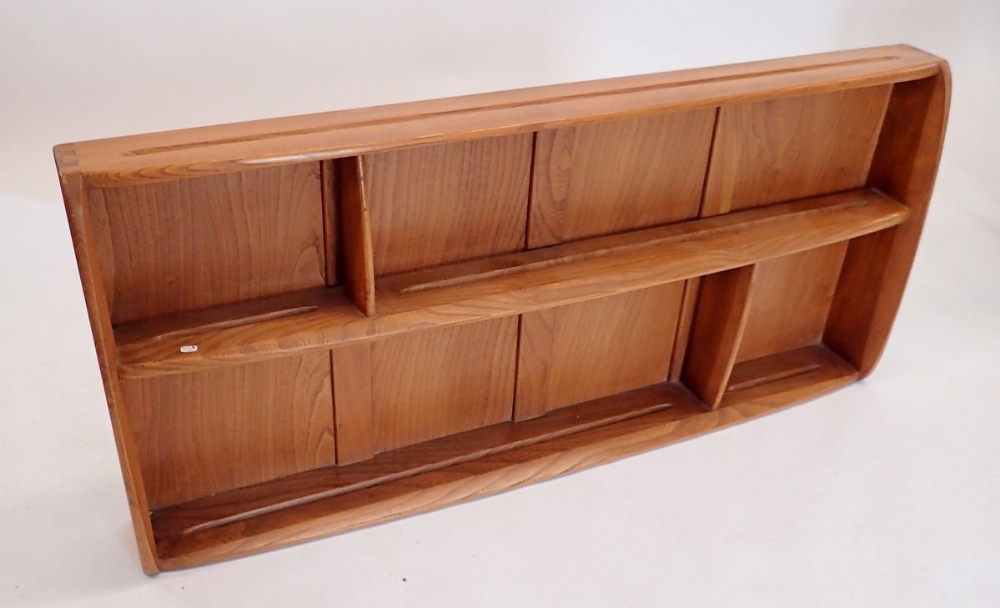 An Ercol lightwood display shelf, 107cm wide - Image 2 of 3
