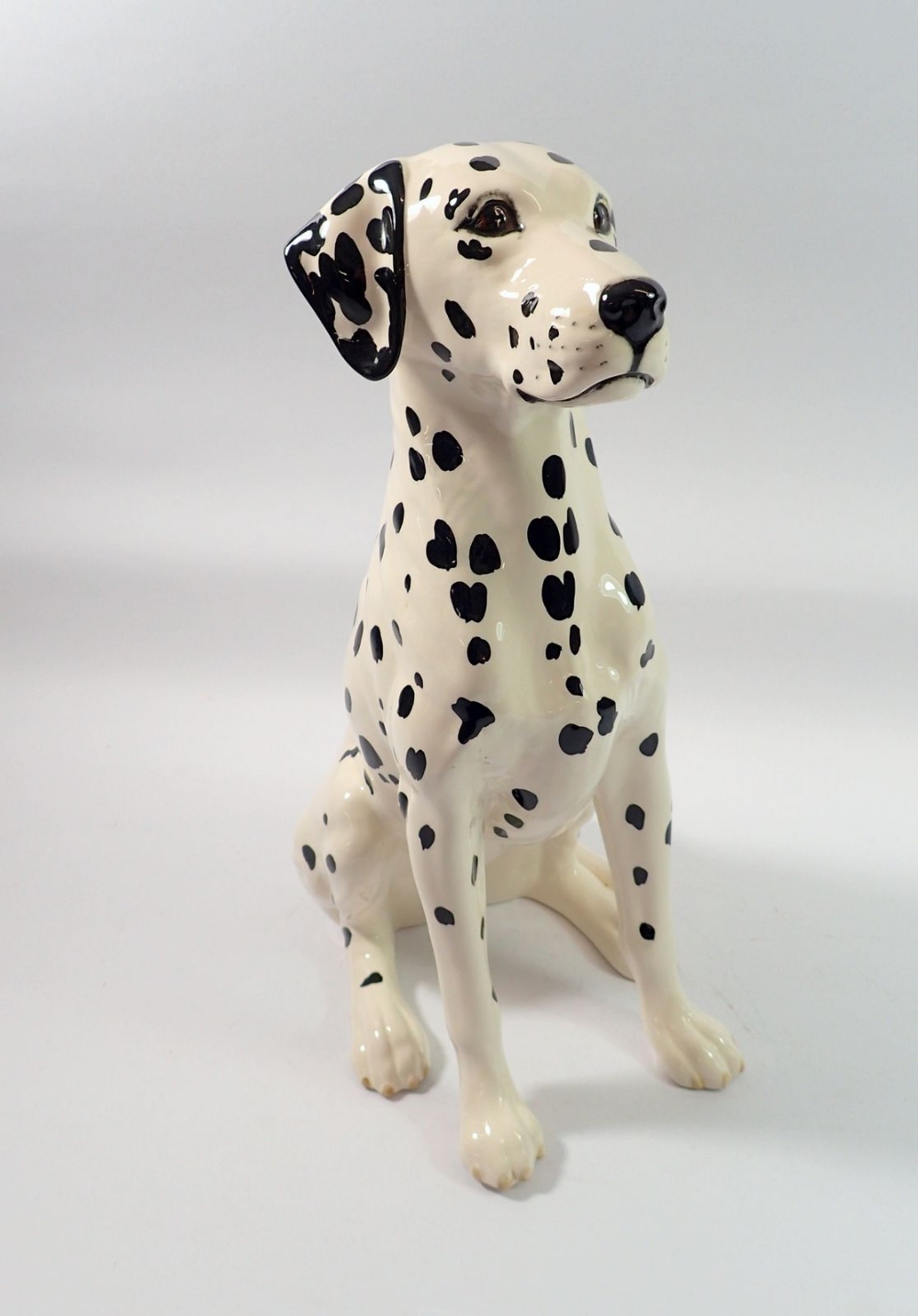 A Royal Doulton Dalmatian fireside dog 2271, 35cm tall