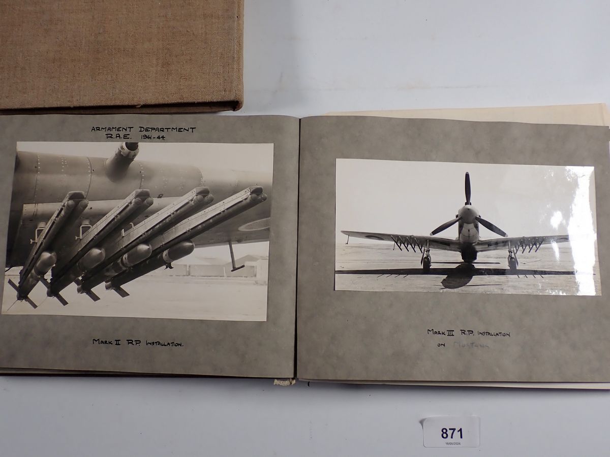 An interesting album of early aeroplane and gilding photographs circa 1930's, including - Image 3 of 15