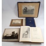An interesting album of early aeroplane and gilding photographs circa 1930's, including