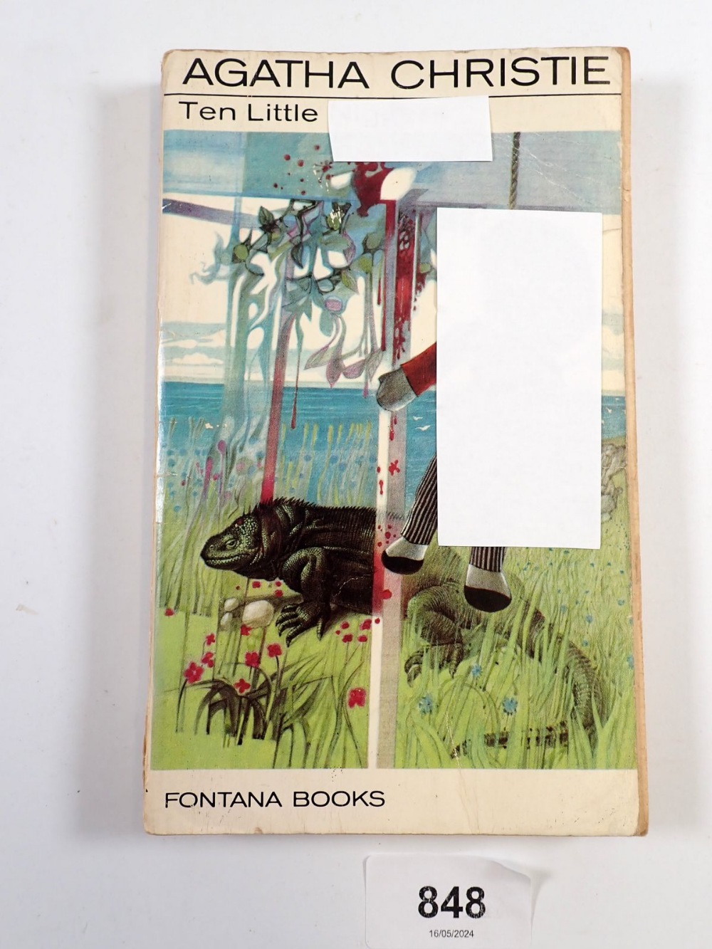 Ten Little..... by Agatha Christie 1969 edition Fontana Books paperback