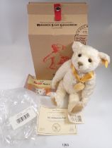 A Steiff Millenium teddy bear boxed