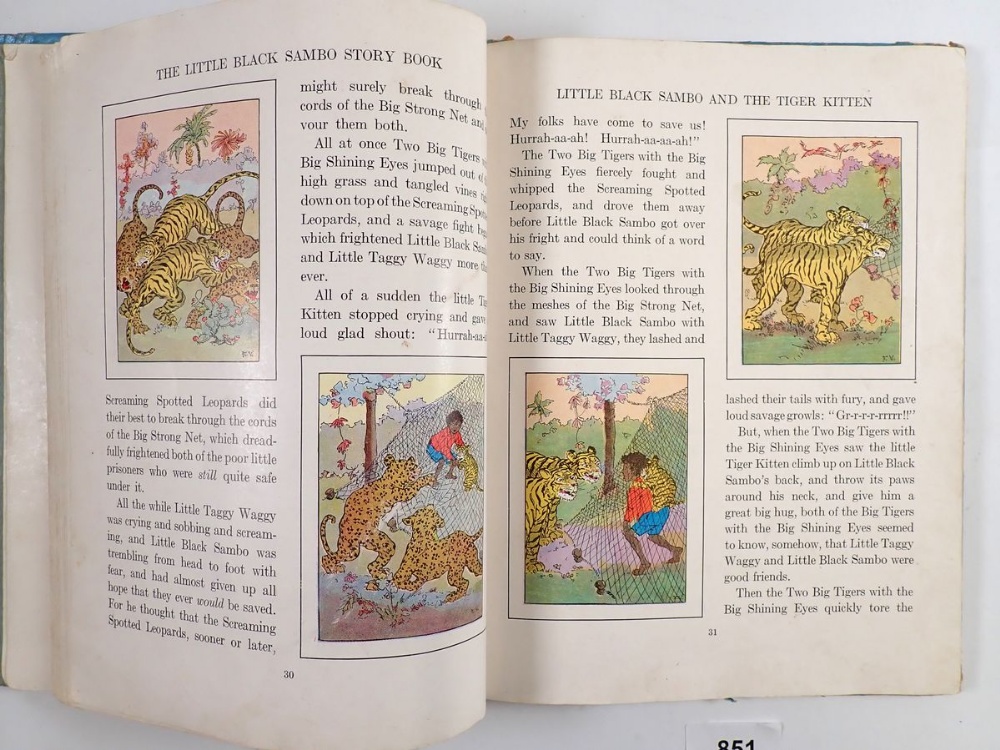 The Little Black Sambo Story Book by Helen Bannerman and Frank Ver Beck published by The Platt & - Image 3 of 3